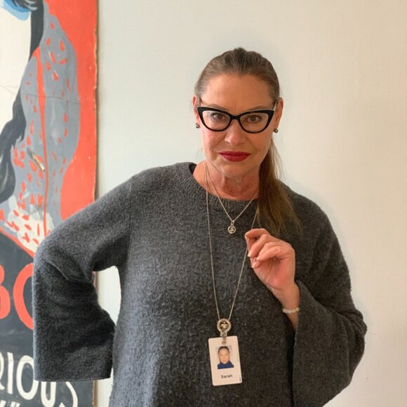 Brighton Heart ID Lanyard Badge Clip Necklace - Picture 6 of 8